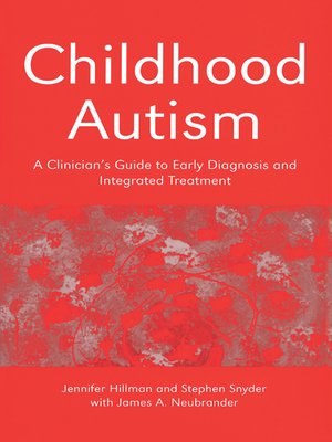 cover image of Childhood Autism